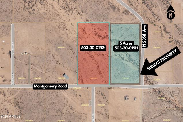 23510 W Montgomery Road Wittmann, AZ Plot of land Sold - Photo 1 of 8. Opens carousel modal