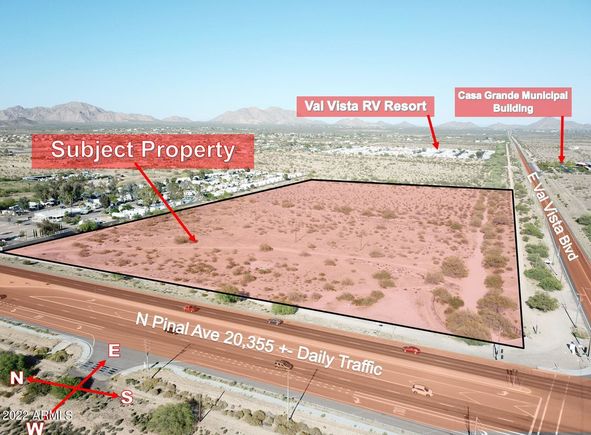 Nec Pinal Ave & E Val Vista Blvd Casa Grande, AZ Plot of land Active - Photo 1 of 5. Opens carousel modal
