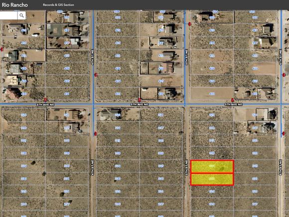 3 Lots 5th St Ne Street NE Rio Rancho, NM Plot of land Active - Photo 1 of 7. Opens carousel modal