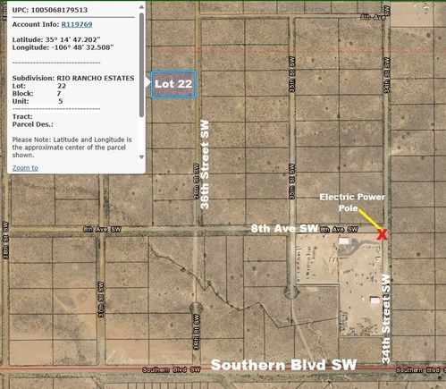 Xx 36th Street SW Rio Rancho, NM Plot of land Active - Photo 1 of 3. Opens carousel modal