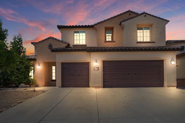 811 Mesa Roja Trail NE Rio Rancho, NM House Active - Photo 1 of 64. Opens carousel modal