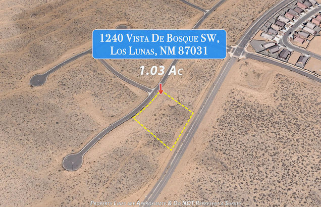 1240 Vista Del Bosque Los Lunas, NM Plot of land Active - Photo 1 of 6. Opens carousel modal