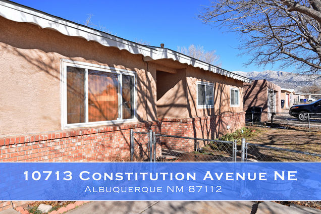 10713 Constitution Avenue NE Albuquerque, NM House Sold - Photo 1 of 23. Opens carousel modal
