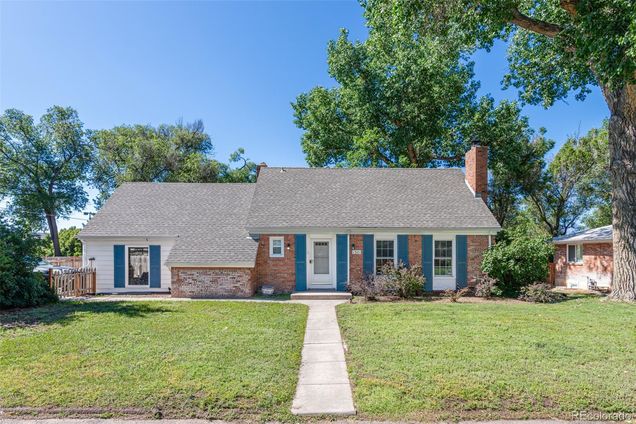 1521 Columbine Boulevard Colorado Springs, CO House Active - Photo 1 of 33. Opens carousel modal