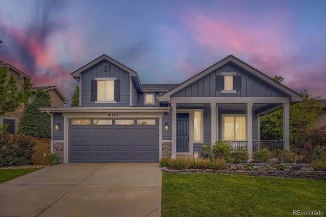 10873 Huntwick Street Highlands Ranch, CO House Active - Photo 1 of 46. Opens carousel modal