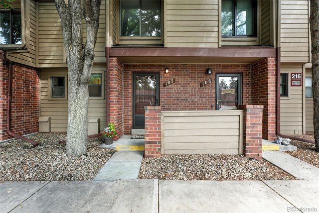 216 Wright Street Unit 107 Lakewood, CO Townhouse Active - Photo 1 of 25. Opens carousel modal
