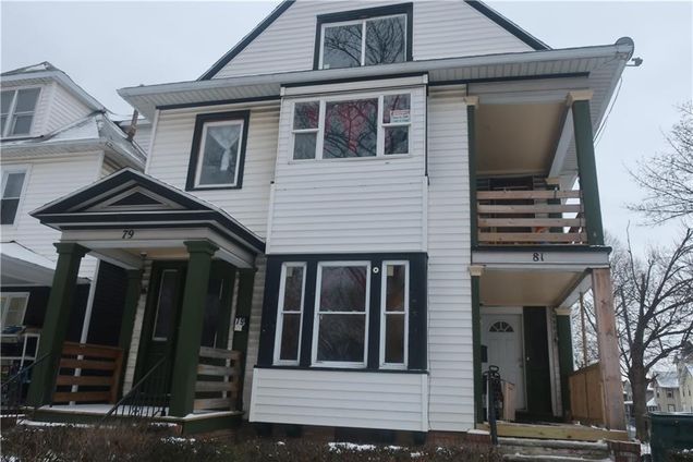 79 81 Jones Avenue Rochester, NY Multifamily Active - Photo 1 of 18. Opens carousel modal