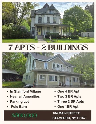 104 Main Street Stamford, NY Multifamily Active - Photo 1 of 41. Opens carousel modal