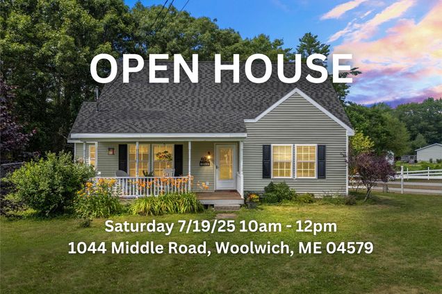 1044 Middle Road Woolwich, ME House Active - Photo 1 of 46. Opens carousel modal
