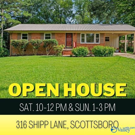 316 Shipp Lane Scottsboro, AL House Active - Photo 1 of 18. Opens carousel modal