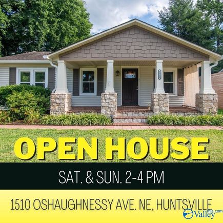 1510 Oshaughnessy Avenue NE Huntsville, AL House Active - Photo 1 of 46. Opens carousel modal