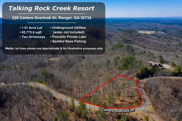278 Carters Overlook Drive Ranger, GA Land Active - Photo 1 of 28. Opens carousel modal