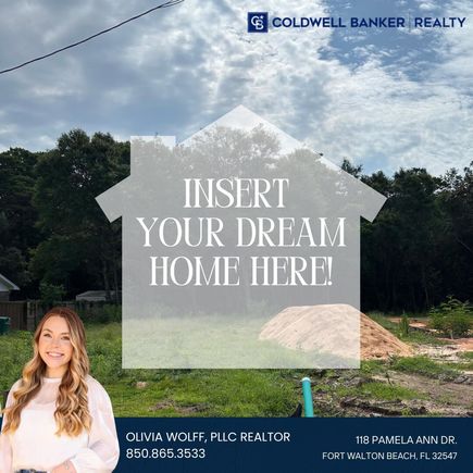 118 Pamela Ann Drive Fort Walton Beach, FL Plot of land Active - Photo 1 of 1. Opens carousel modal