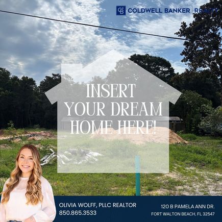 120 B Pamela Ann Drive Fort Walton Beach, FL Plot of land Active - Photo 1 of 1. Opens carousel modal