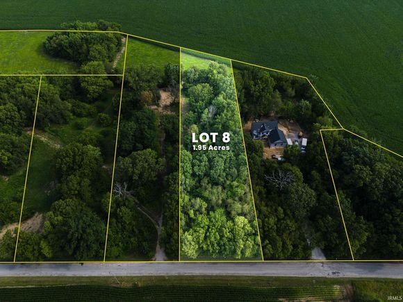 Lot 8 850 S Brookston, IN Plot of land Active - Photo 1 of 14. Opens carousel modal