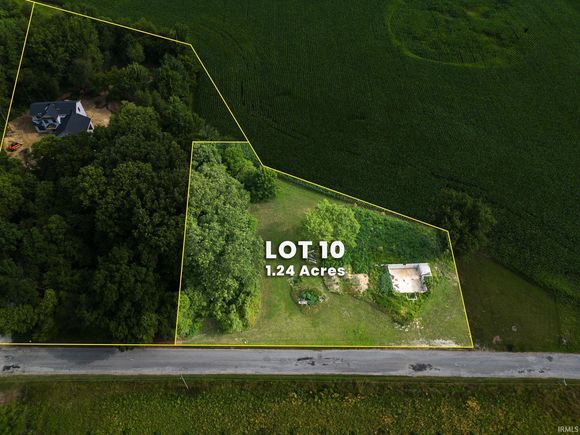 Lot 10 850 S Brookston, IN Plot of land Active - Photo 1 of 17. Opens carousel modal