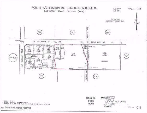 0 Patterson Road Riverbank, CA Plot of land Sold - Photo 1 of 1. Opens carousel modal