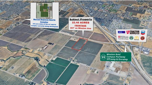 2246 E Mission Avenue Merced, CA Land Active - Photo 1 of 24. Opens carousel modal