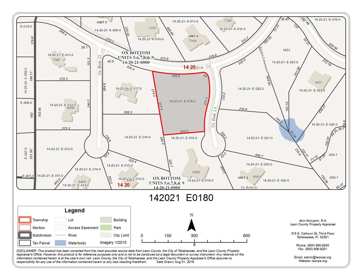 Xxx Ox Bow Ln , TALLAHASSEE, FL 323127564 Estately 🧡 MLS 327488