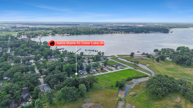 14604 Blaine Place Cedar Lake, IN Plot of land Active - Photo 1 of 3. Opens carousel modal