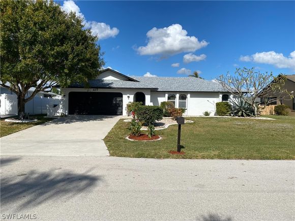 417 SW 45th Street Cape Coral, FL House Sold - Photo 1 of 10. Opens carousel modal