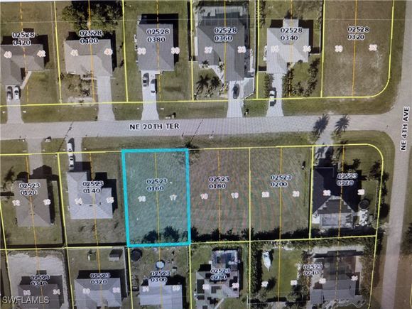 330 NE 20th Terrace Cape Coral, FL Plot of land Active - Photo 1 of 1. Opens carousel modal