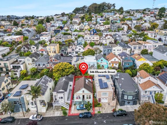 546 Ellsworth Street San Francisco, CA House Active - Photo 1 of 5. Opens carousel modal