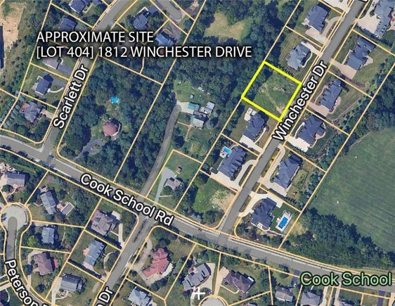 [Lot 404] 1812 Winchester Drive Upper St. Clair, PA Plot of land Contingent - Photo 1 of 4. Opens carousel modal