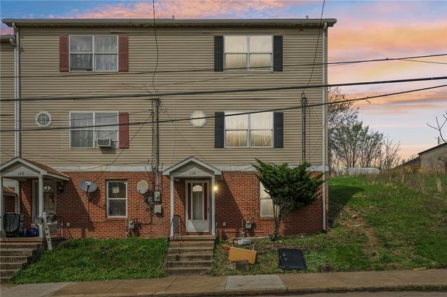 118 Miller Ave Rankin, PA Townhouse Active - Photo 1 of 22. Opens carousel modal
