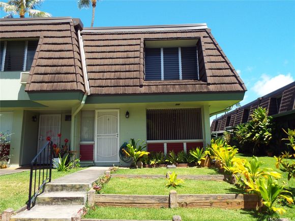 Pacific Village - 98 281 Kaonohi Street Unit F4 Aiea, HI Townhouse Active - Photo 1 of 16. Opens carousel modal