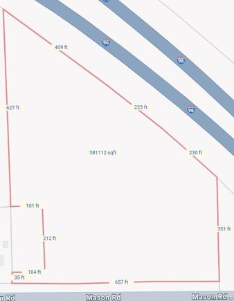 Vl Mason Road Howell, MI Plot of land Active - Photo 1 of 2. Opens carousel modal