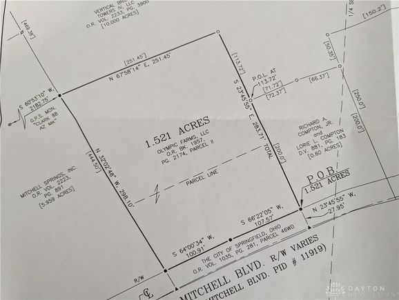 0 Mitchell Boulevard Springfield, OH Plot of land Active - Photo 1 of 1. Opens carousel modal
