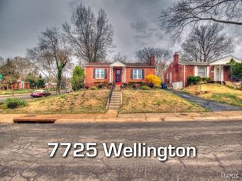 7725 Wellington University City, MO House Sold - Photo 1 of 20. Opens carousel modal