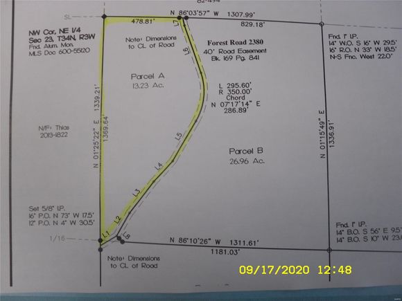 2380 Forest Service N Salem, MO Plot of land Sold - Photo 1 of 4. Opens carousel modal