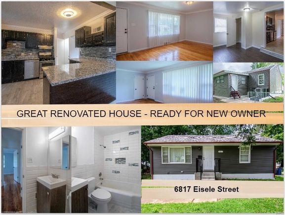 6817 Eisele Street St Louis, MO House Sold - Photo 1 of 47. Opens carousel modal