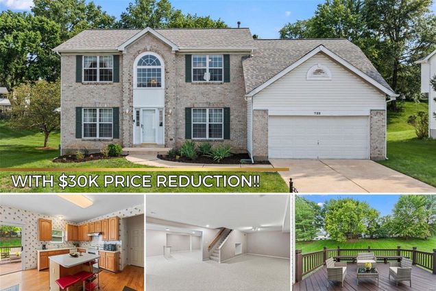 722 Castle Pines Drive Ballwin, MO House Sold - Photo 1 of 42. Opens carousel modal