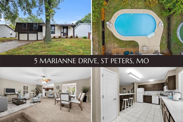 5 Marianne Drive St Peters, MO House Sold - Photo 1 of 49. Opens carousel modal