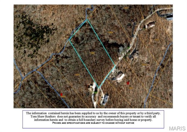 1561 Wolf Trail Road Wildwood, MO Plot of land Active - Photo 1 of 2. Opens carousel modal