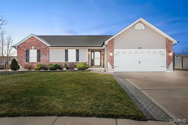 222 Hartford Glen Court Wentzville, MO House Sold - Photo 1 of 45. Opens carousel modal