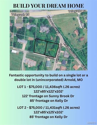 3606 Telegraph Road Arnold, MO Plot of land Active - Photo 1 of 21. Opens carousel modal