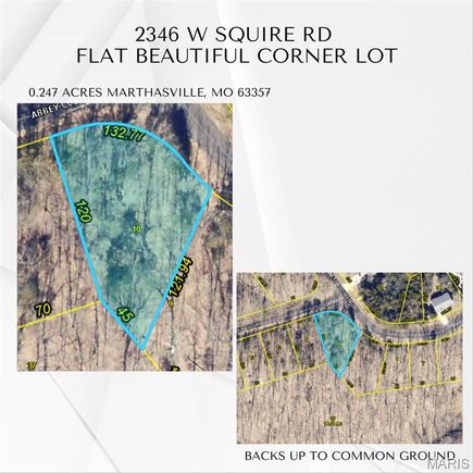 2346 W Squire Road , MO Plot of land Coming Soon - Photo 1 of 1. Opens carousel modal