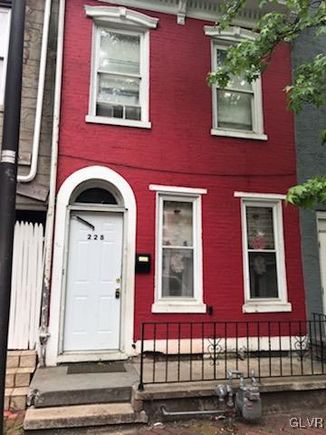 228 S 4th Street Reading City, PA Townhouse Sold - Photo 1 of 11. Opens carousel modal