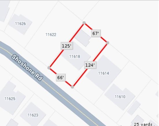 11618 Shoshone Road Houston, TX Plot of land Active - Photo 1 of 7. Opens carousel modal
