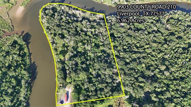 9903 County Road 210 Liverpool, TX Plot of land Active - Photo 1 of 22. Opens carousel modal
