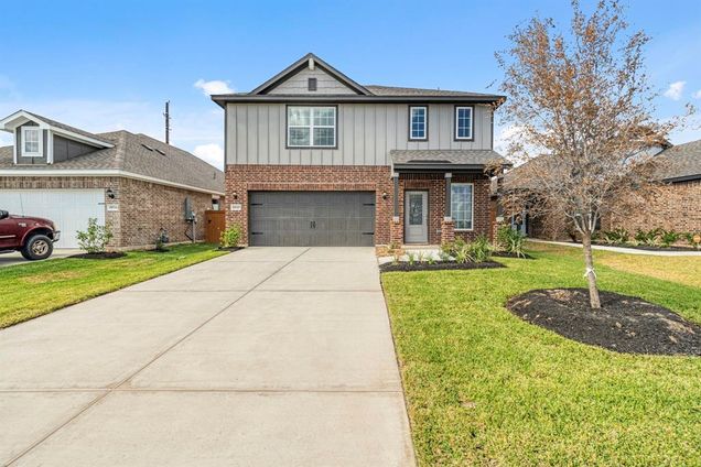 2526 Green Jasper Drive Iowa Colony, TX House Active - Photo 1 of 13. Opens carousel modal