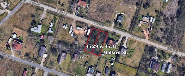4729 & 4731 Mallard Street Hitchcock, TX Plot of land Active - Photo 1 of 1. Opens carousel modal