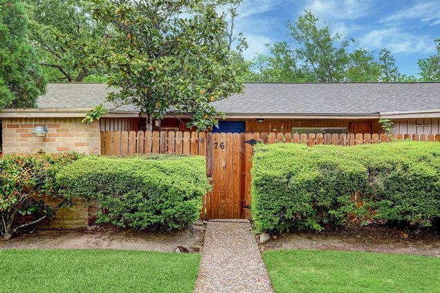 1529 Wirt Road Unit 76 Houston, TX Townhouse Sold - Photo 1 of 1. Opens carousel modal