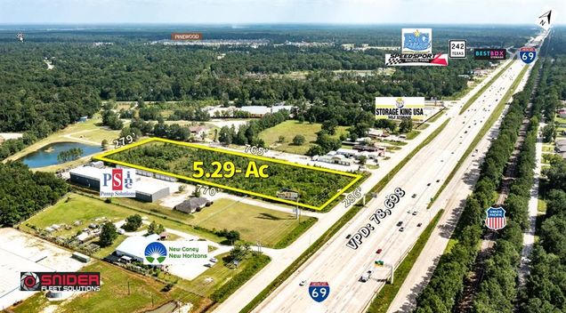 000 Hwy 59 New Caney, TX Plot of land Active - Photo 1 of 7. Opens carousel modal