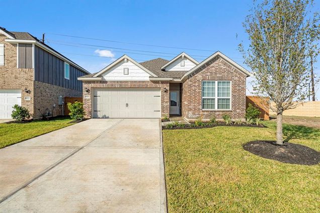 2534 Green Jasper Drive Iowa Colony, TX House Active - Photo 1 of 9. Opens carousel modal