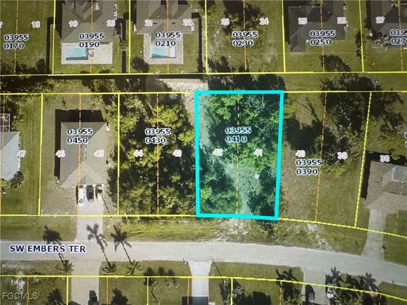2621 SW Embers Terrace Cape Coral, FL Plot of land Active - Photo 1 of 1. Opens carousel modal